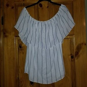 White House Black Market blouse top size Medium